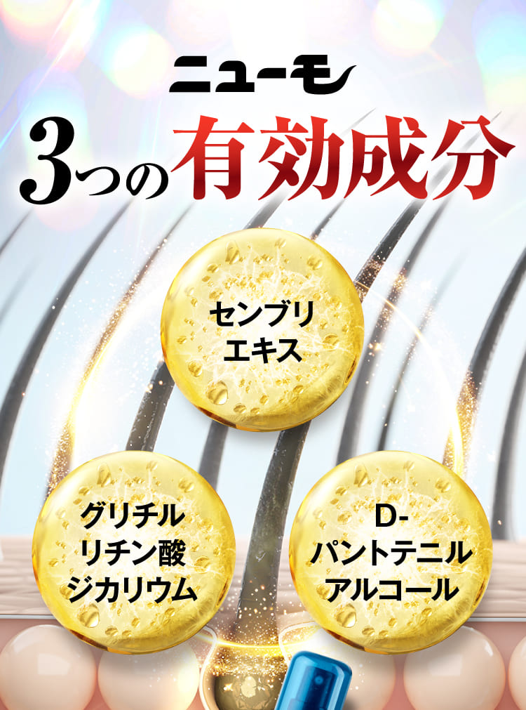 3つの有効成分