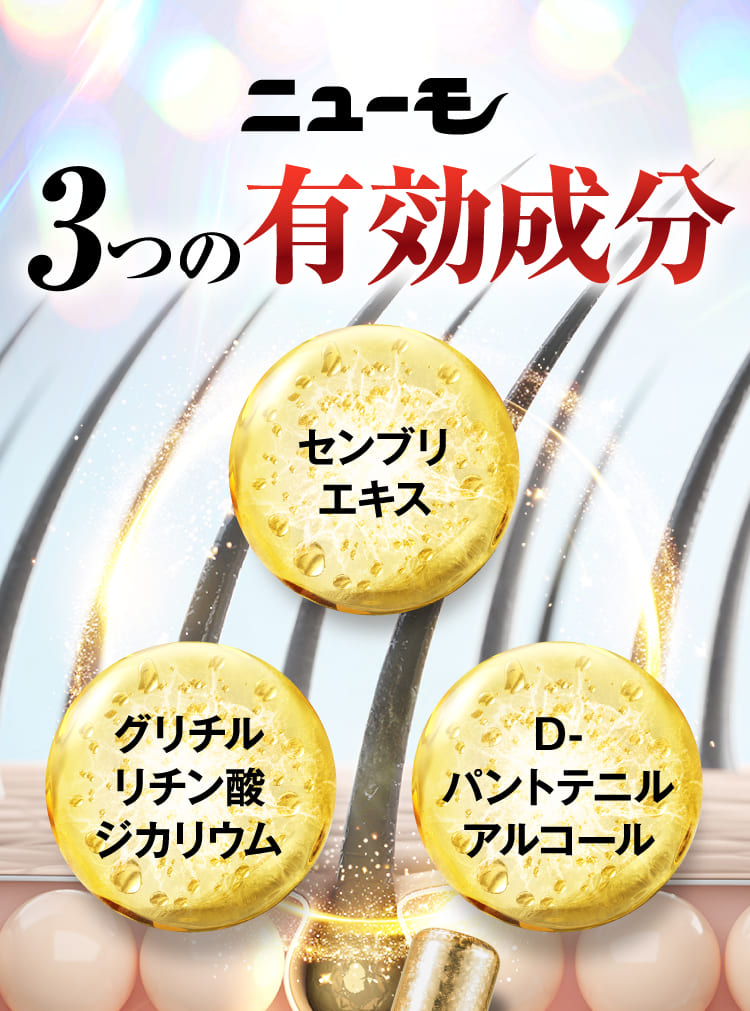 3つの有効成分