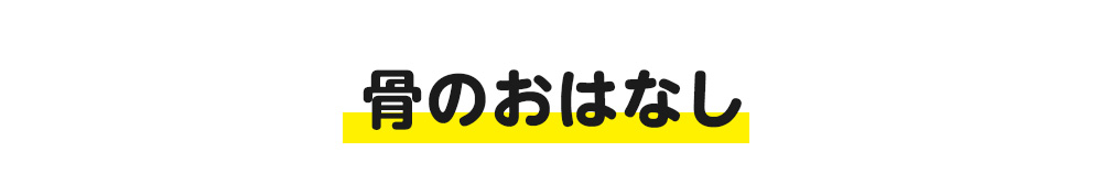 骨のおはなし